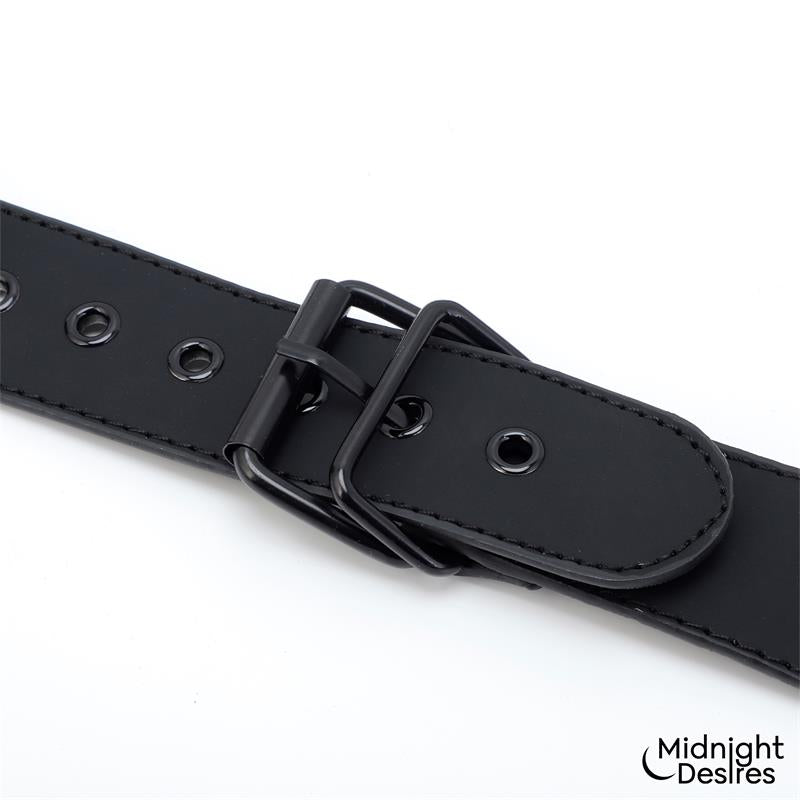 Collar and Wrist Cuffs Body Restraint Set