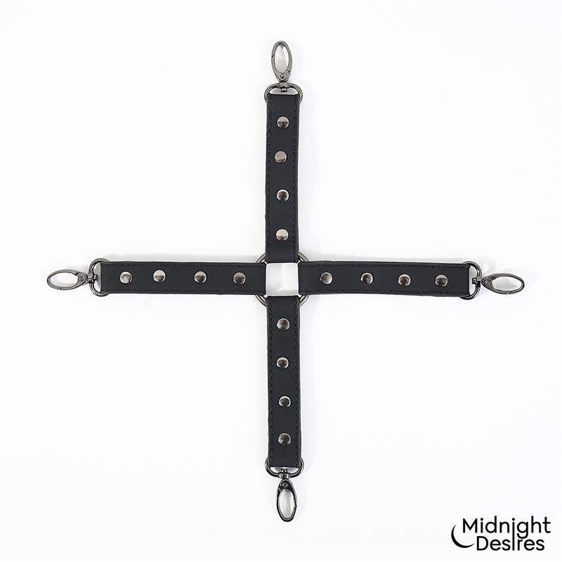 Cuffs and Thigh Hogtie Set