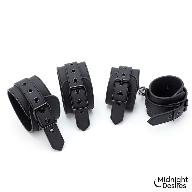Rigid Crossed Bar with Cuffs
