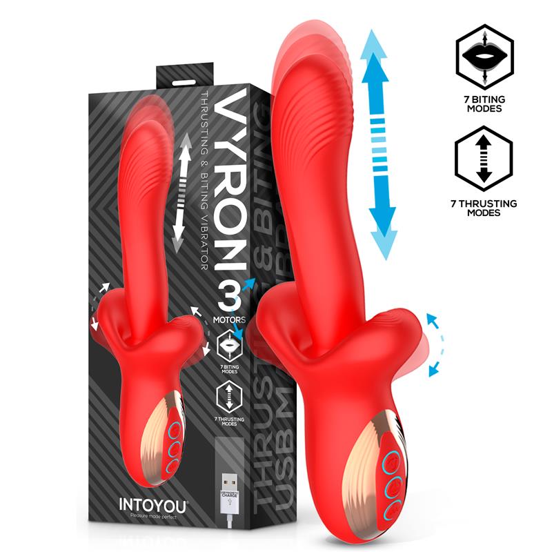 Vyron Vibe with Thrusting and Biting
