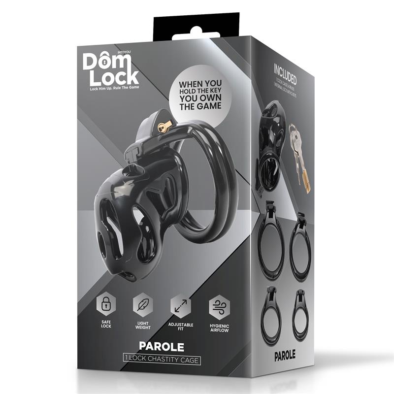 Parole Chastity Cage with Internal Lock