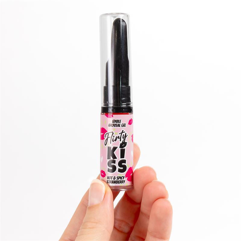 Flirty Kiss Strawberry and Mint Oral Sex Gels 2x8g