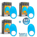Pack 3 Tester Ringo Vibrating Ring with APP Blue
