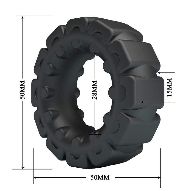 Laiden Cock Ring Silicone Mod 5