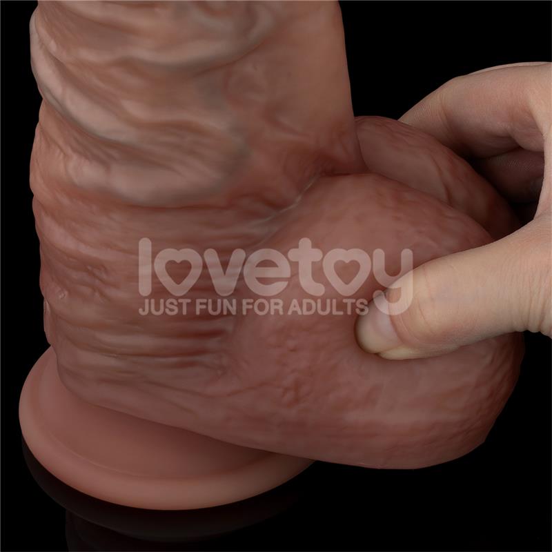 Dildo Dual Layered XXL 105 Black