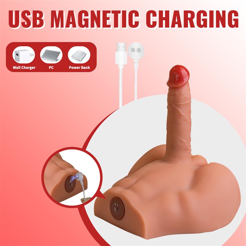 Peel Dildo and Ass with Thrusting and Vibration Masturbator 27 KG