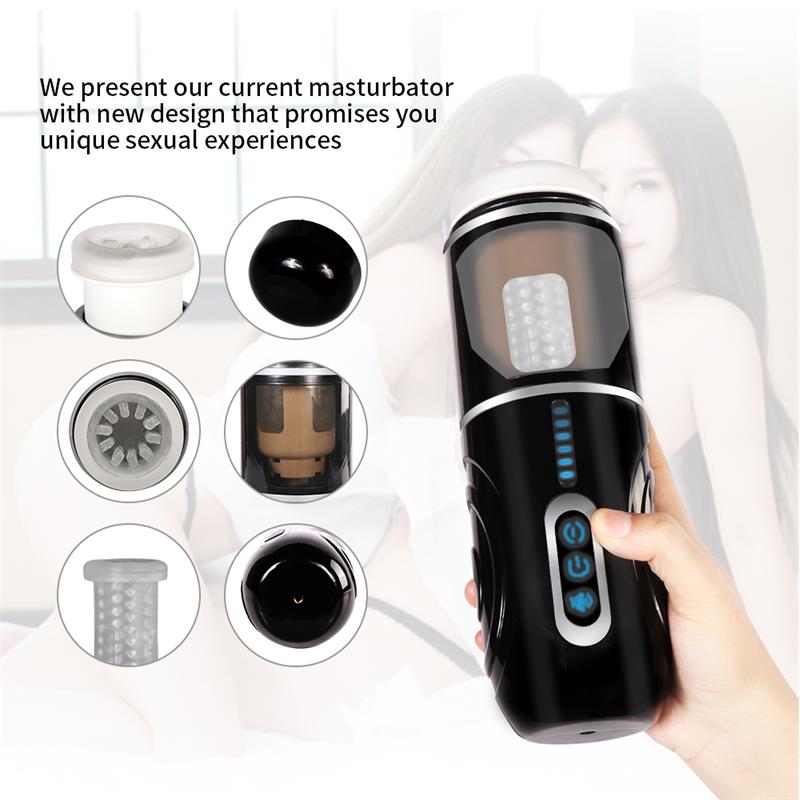 Gia Cup Thrusting and Rotating Masturbator