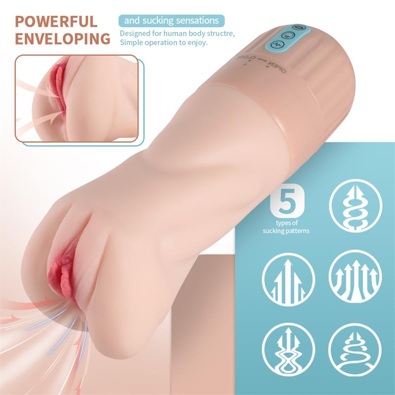 Suctroker V20 VI Sucking Effect and Vibrating Masturbator