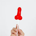 Strawberry Penis Shaped Lollipop