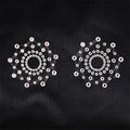 Snowflake Nipple Covers White