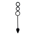 Anal Plug with Penis Rings Silicone