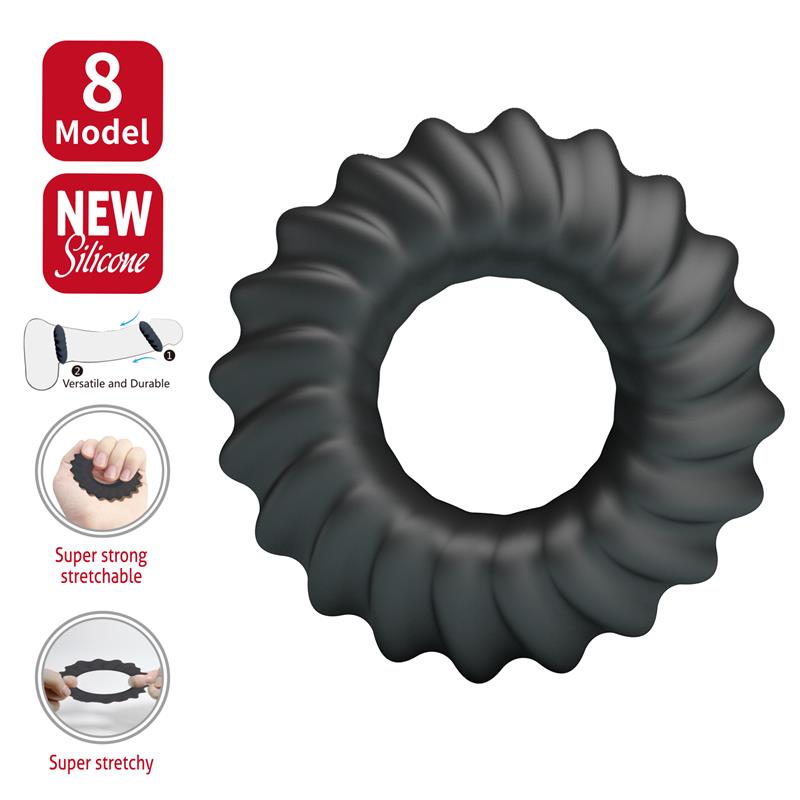 Fitz Cock Ring Silicone Mod 8