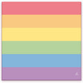 Set of 20 Napkins with the LGBT Colors