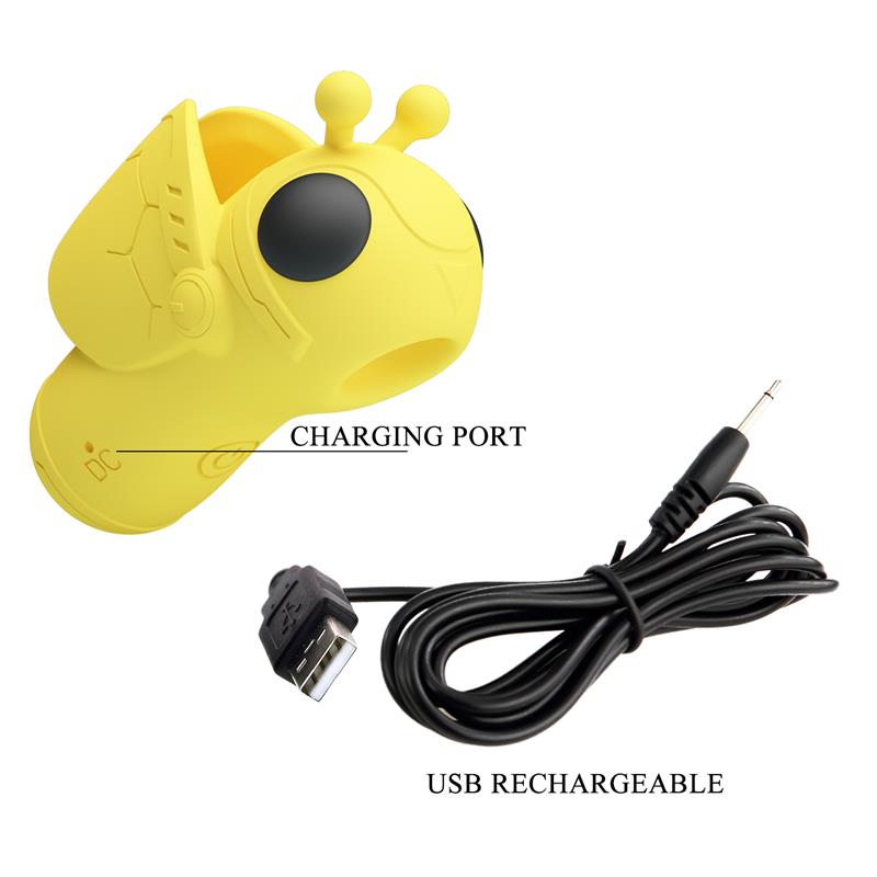 Magic Bee Finger Stimulator with Tappping