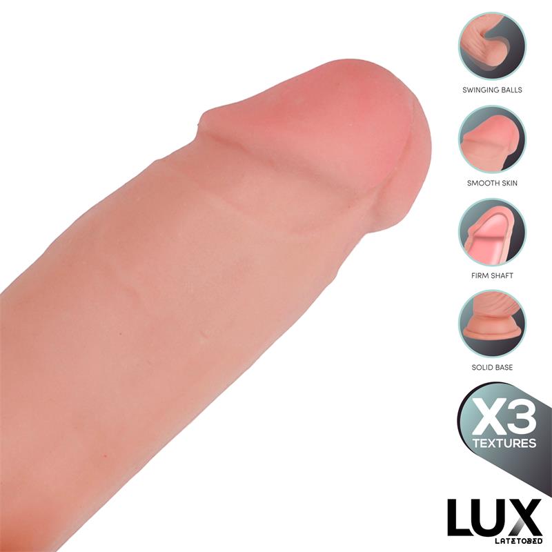 Paul Triple Density Dildo with Swinging Balls 82