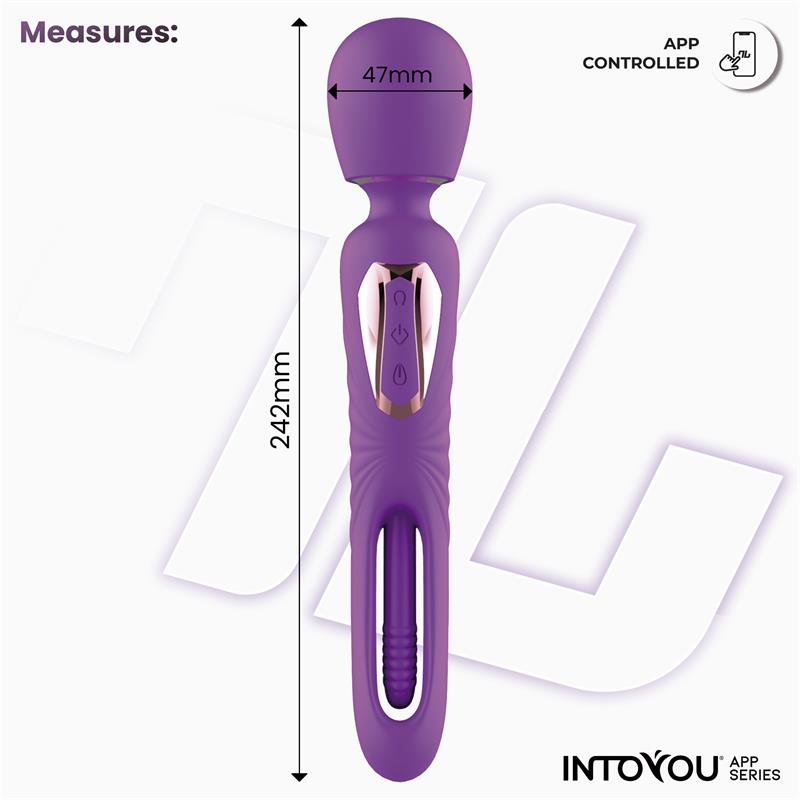Salma Wand with Flipping Tongue and Vibration with App