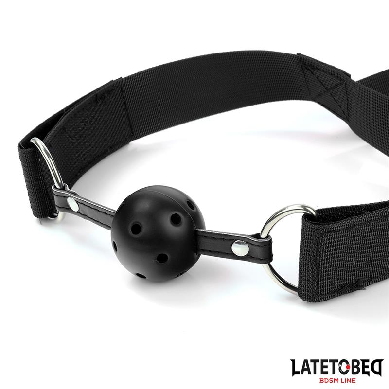 Mouth Gag with Cuff and Anal Hook