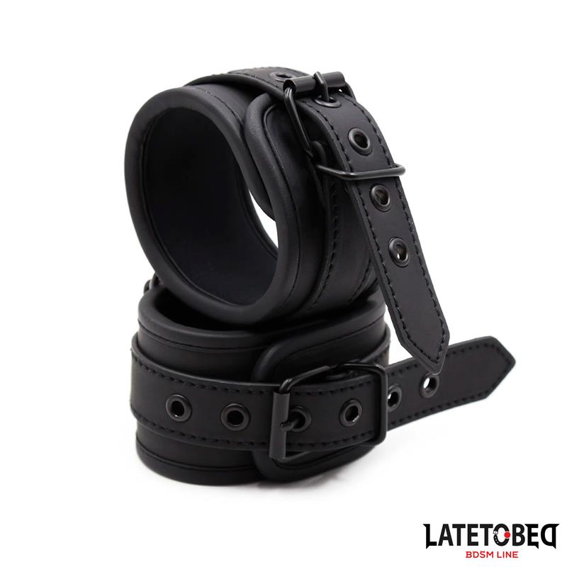Solid black Ankle cuff