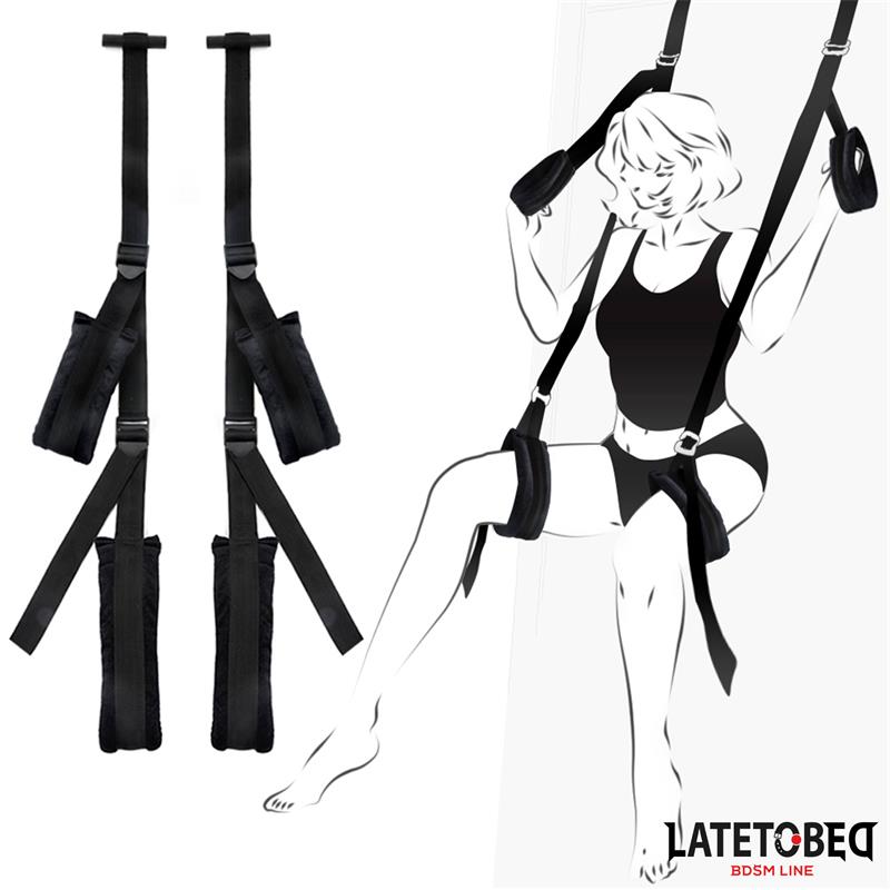 Door Jam Sling Black