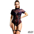 Ivette Vegan Leather Body Harness One size
