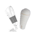 Vibrating Masturbator Hedy White Vagina