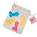 Set of 4 Mini Penis Shaped Soaps Colors
