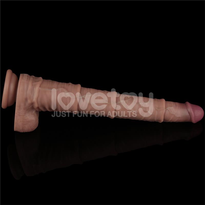 Dual Layered Bendable Dildo XXL 16
