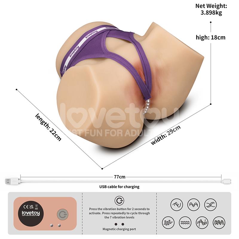 Streetgirls Masturbator Dual Motor Sensation Pulse