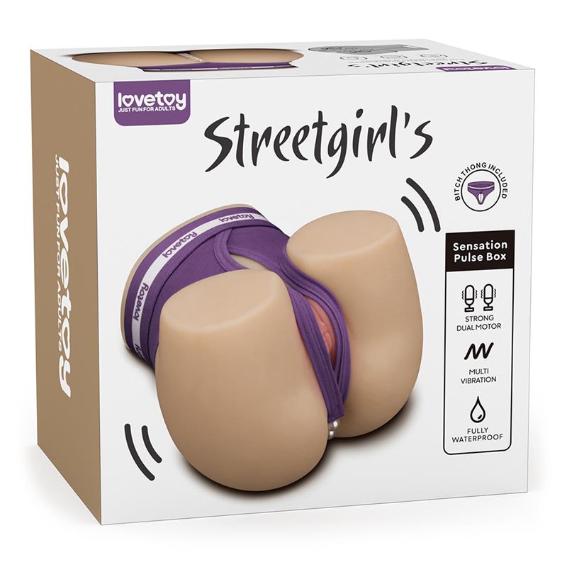 Streetgirls Masturbator with Dual Motor Sensation Pulse