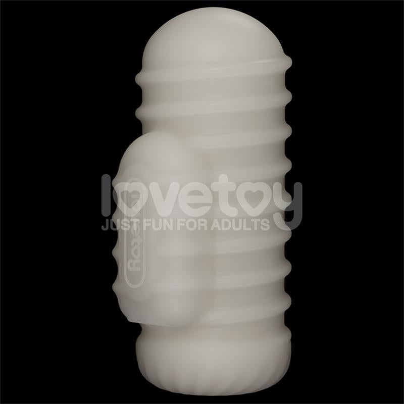 Knights Ring Vibrating Dual Purpose Sleeve Wavy