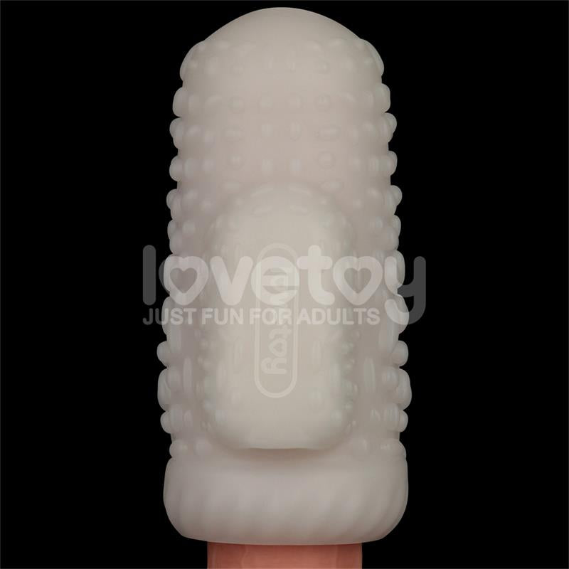 Knights Ring Vibrating Dual Purpose Sleeve Drip