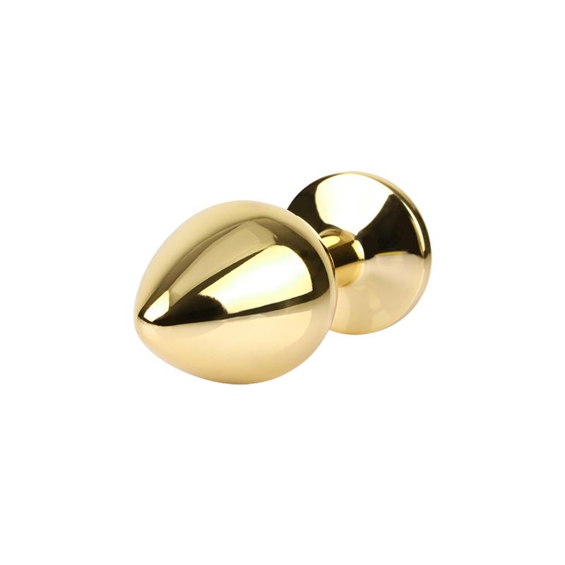 Showy Rose Anal Plug with Rose Jewel Size L