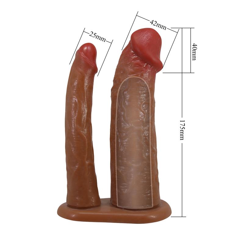 Keaven StrapOn with Hollow Double Dildo