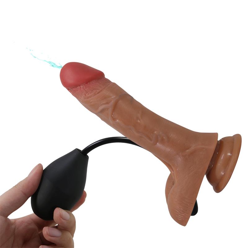 Oher Stra On with Vibration and Squirt Dildo
