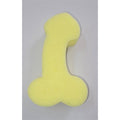 Bath Sponge Penis Shaped Yellow