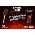 50 penis shaped lollipops ron cola flavor 10 alcohol