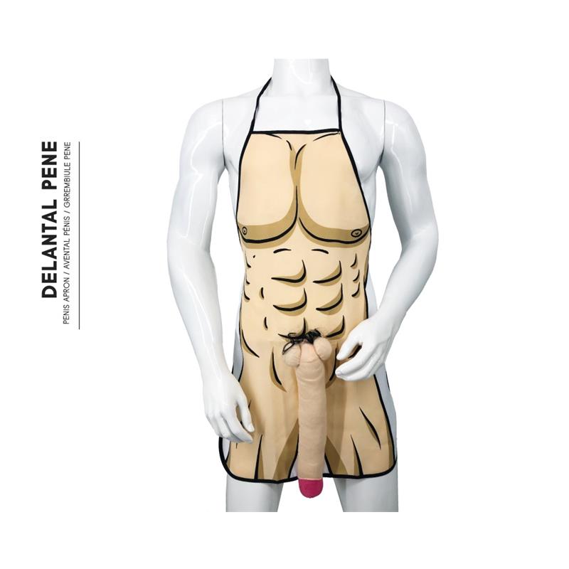 Men s Big Penis Long Apron