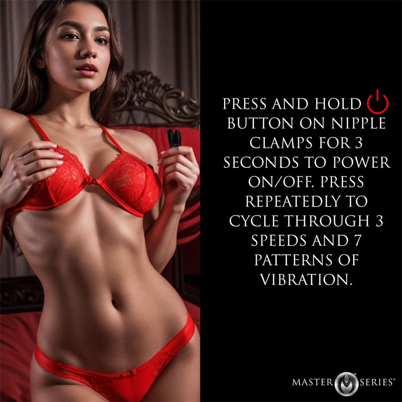Vibrating Nipple Clamps