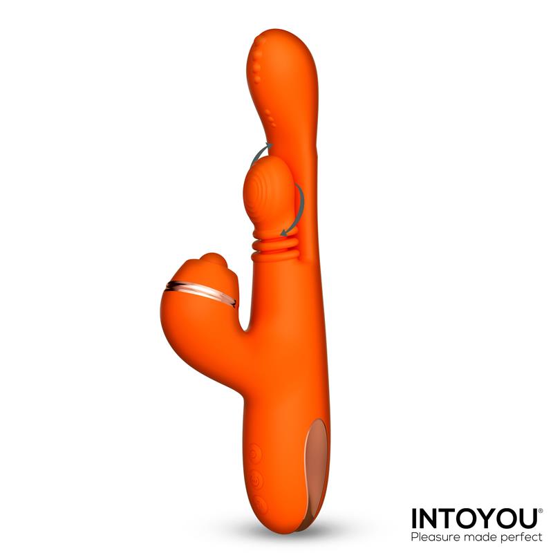 Ethan Vibrator 360º G spot Massage with Multifunction Caps