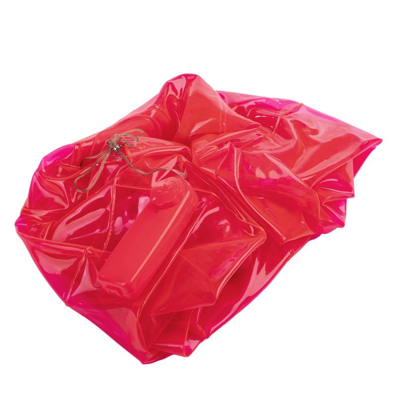 Inflatable Cushion with Vibrating Dildo and Rmote Ding Dong