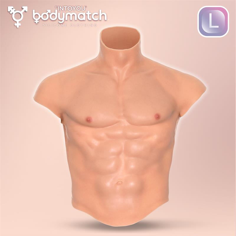 Boomax Hyper Realistic Muscle Suit Liquid Silicone Size L