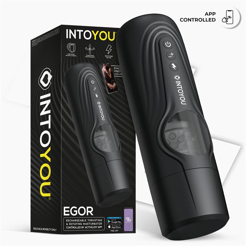 Egor Thrusting and Rotating Male Masturbator with App