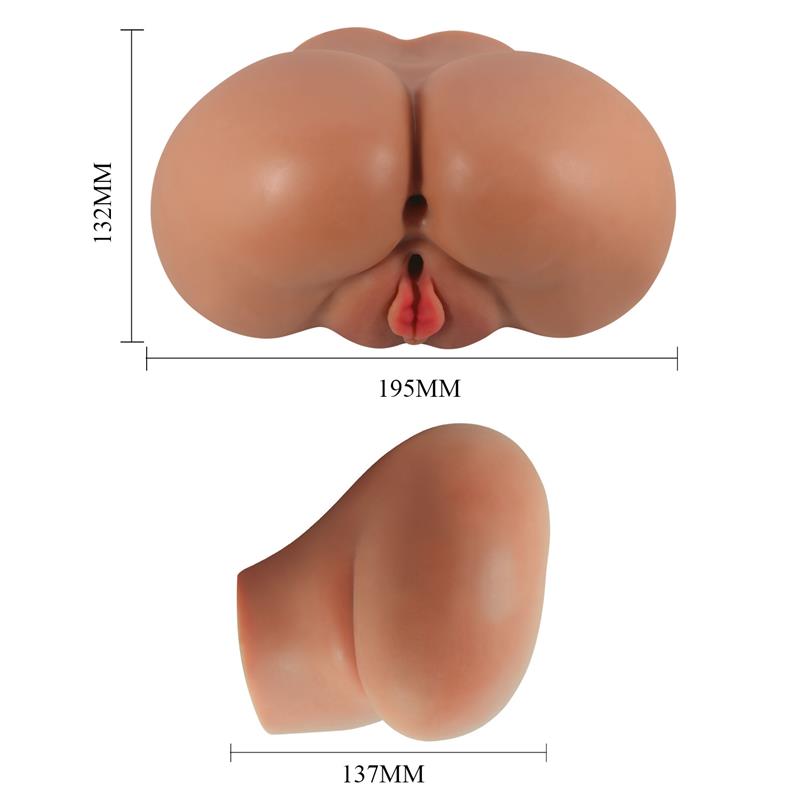 Luna Vibrating Masturbator Vagina and Anus