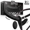 Jordan Strap on with Double Vibrating Dildo and Remote