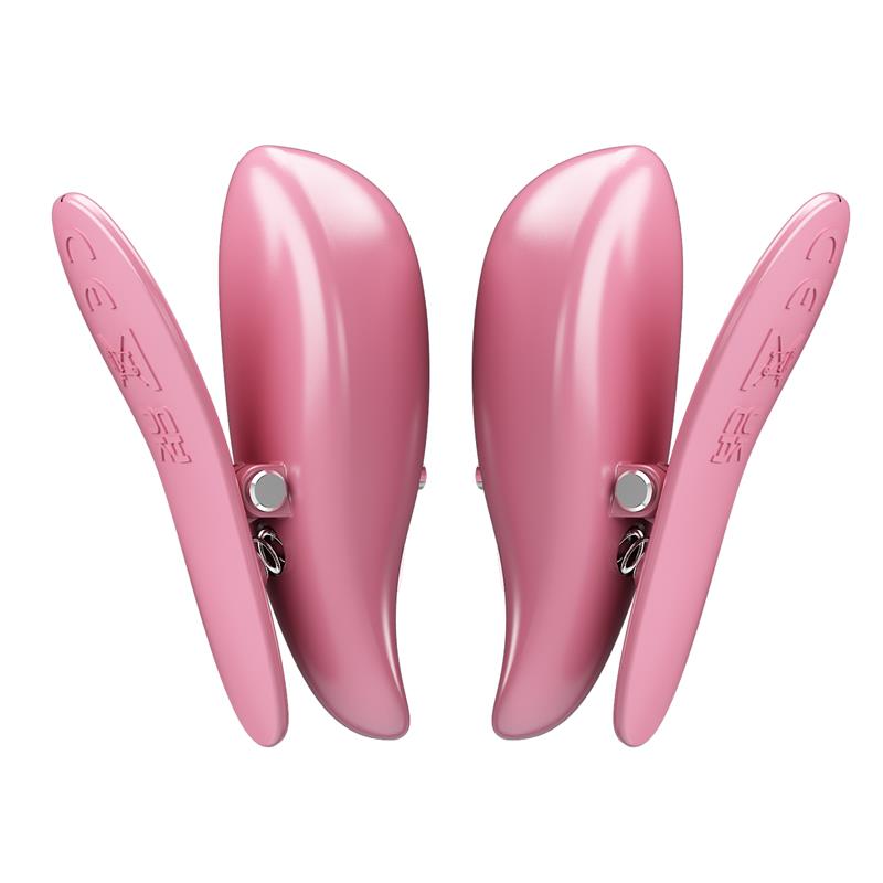 Cailey Nipple Clamps with Vibration and Remote