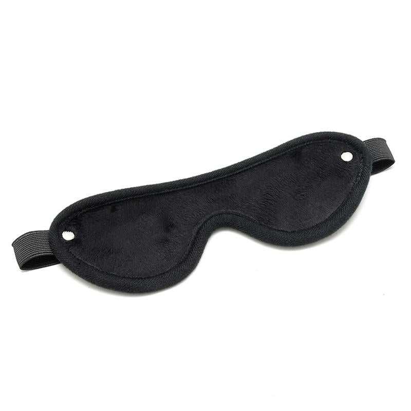 Hand Cuffs with Mask Adjustable Black