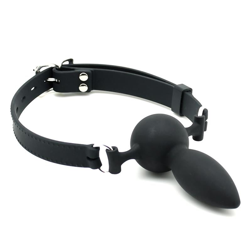 Mouthgag with Plug Silicone
