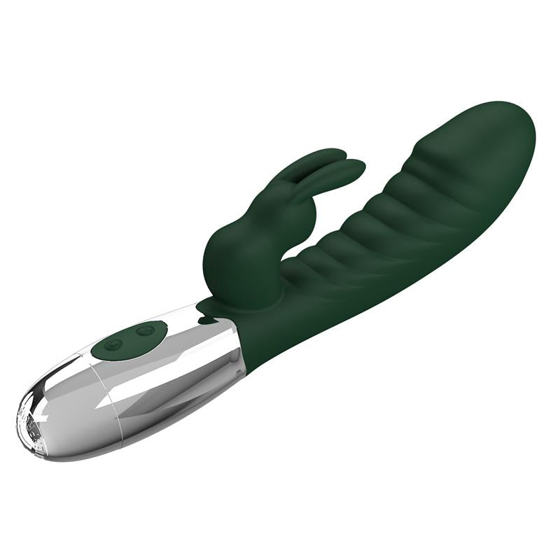 Naughty Bunny Vibe 30 Functions Green