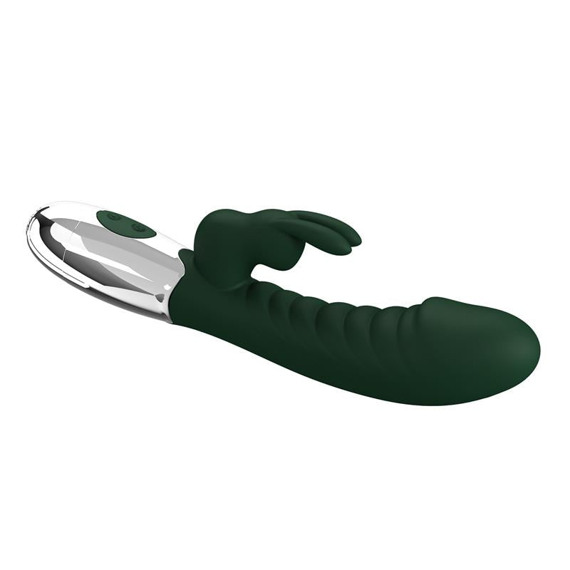 Naughty Bunny Vibe 30 Functions Green
