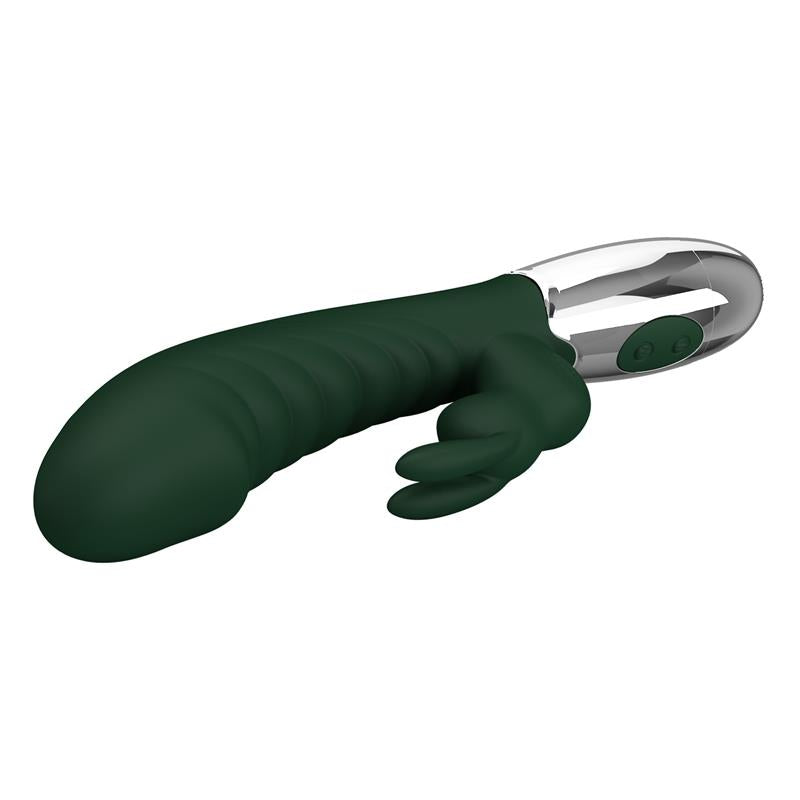 Naughty Bunny Vibe 30 Functions Green